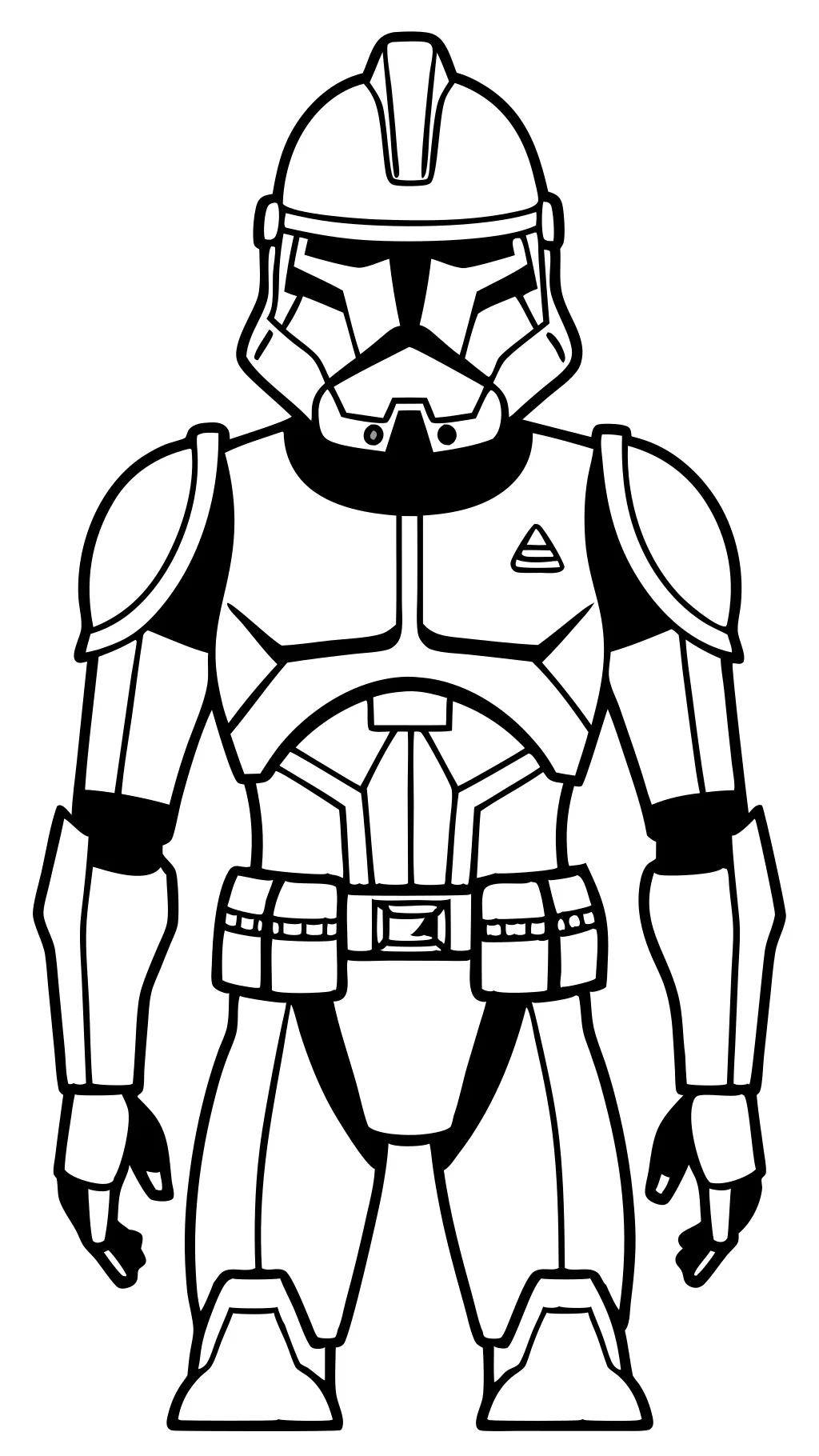 Clone Trooper para colorear